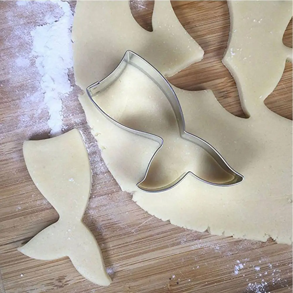 1pc Mermaid Tail Shaped Cookie Cutter For Biscuit Baking Pastry Steel Cake Fondant DIY Decorating Mold Tool Cutte D3H7
1pc Mermaid Tail Shaped Cookie Cutter For Biscuit Baking Pastry Steel Cake Fondant DIY Decorating Mold Tool Cutte D3H7