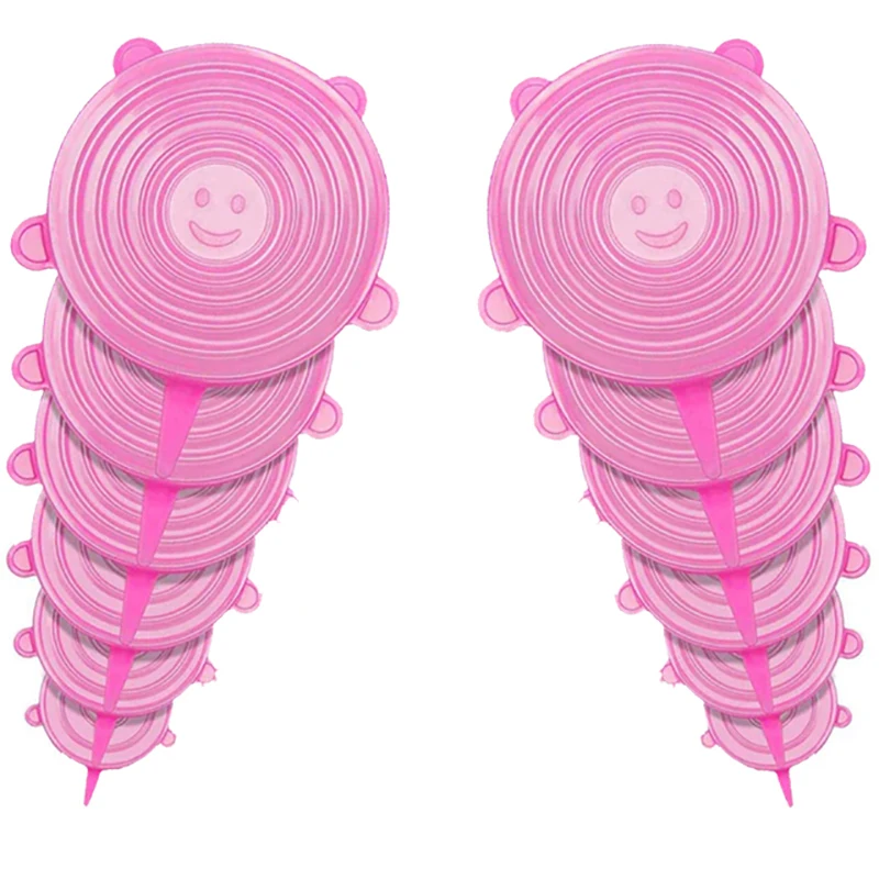 6 Pcs/Set Silicone Cover Stretch Lids Reusable Food Wrap Covers Pan Cooking Food Fresh Cover Microwave Cover Kitchen Accessories
6 Pcs/Set Silicone Cover Stretch Lids Reusable Food Wrap Covers Pan Cooking Food Fresh Cover Microwave Cover Kitchen Accessories