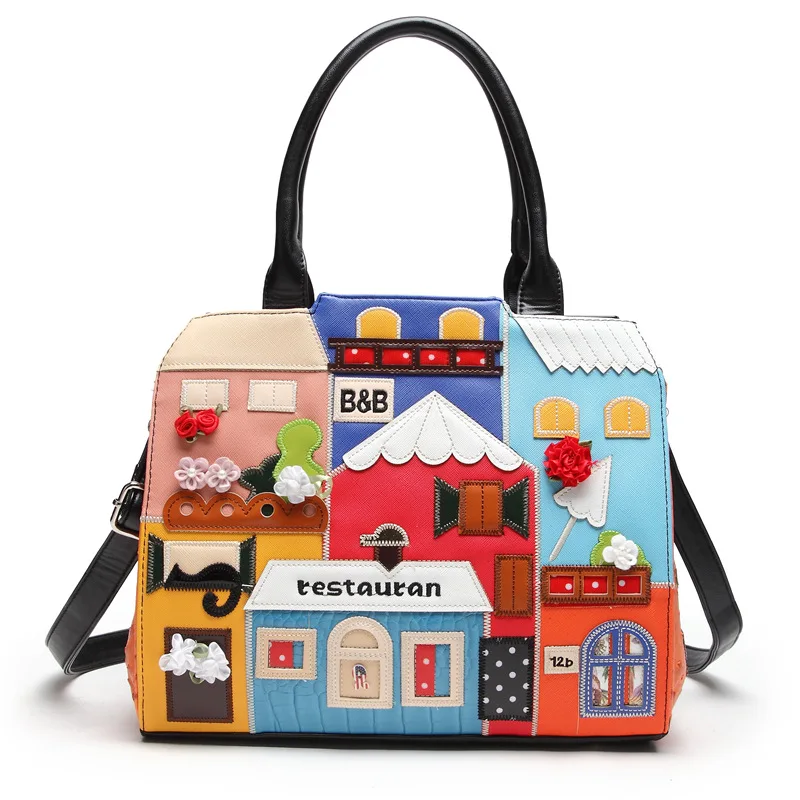 Bags of Women 2021 New Female Bag PU Leather Handbag Casual Fashion Bag Shoulder Messenger Bag Box Cartoon Women Bags
Bags of Women 2021 New Female Bag PU Leather Handbag Casual Fashion Bag Shoulder Messenger Bag Box Cartoon Women Bags