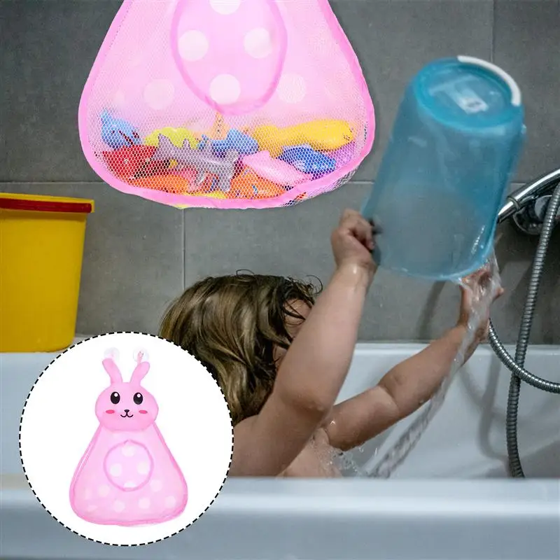 Multi-functional Bathtub Toy Organizer Bathing Toy Storage Bag with Suction Cup
Multi-functional Bathtub Toy Organizer Bathing Toy Storage Bag with Suction Cup