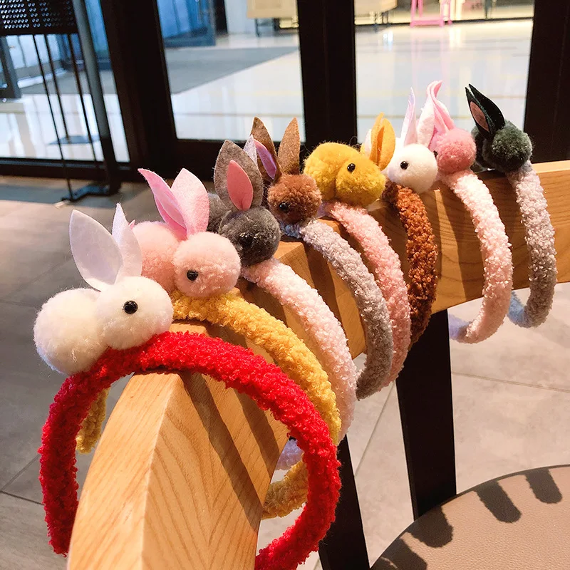 Cute Colorful Plush Cartoon Rabbit Hairbands For Women Girls Sweet Hair Ornament Headband Hair Holder Fashion Hair Accessories
Cute Colorful Plush Cartoon Rabbit Hairbands For Women Girls Sweet Hair Ornament Headband Hair Holder Fashion Hair Accessories