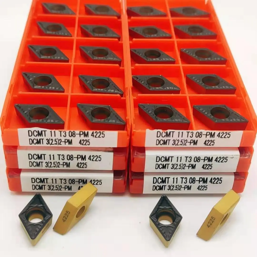 Carbide turning insert DCMT11T308 PM 4225 High quality internal turning tool lathe tool DCMT 11T308 turning carbide CNC insert
Carbide turning insert DCMT11T308 PM 4225 High quality internal turning tool lathe tool DCMT 11T308 turning carbide CNC insert