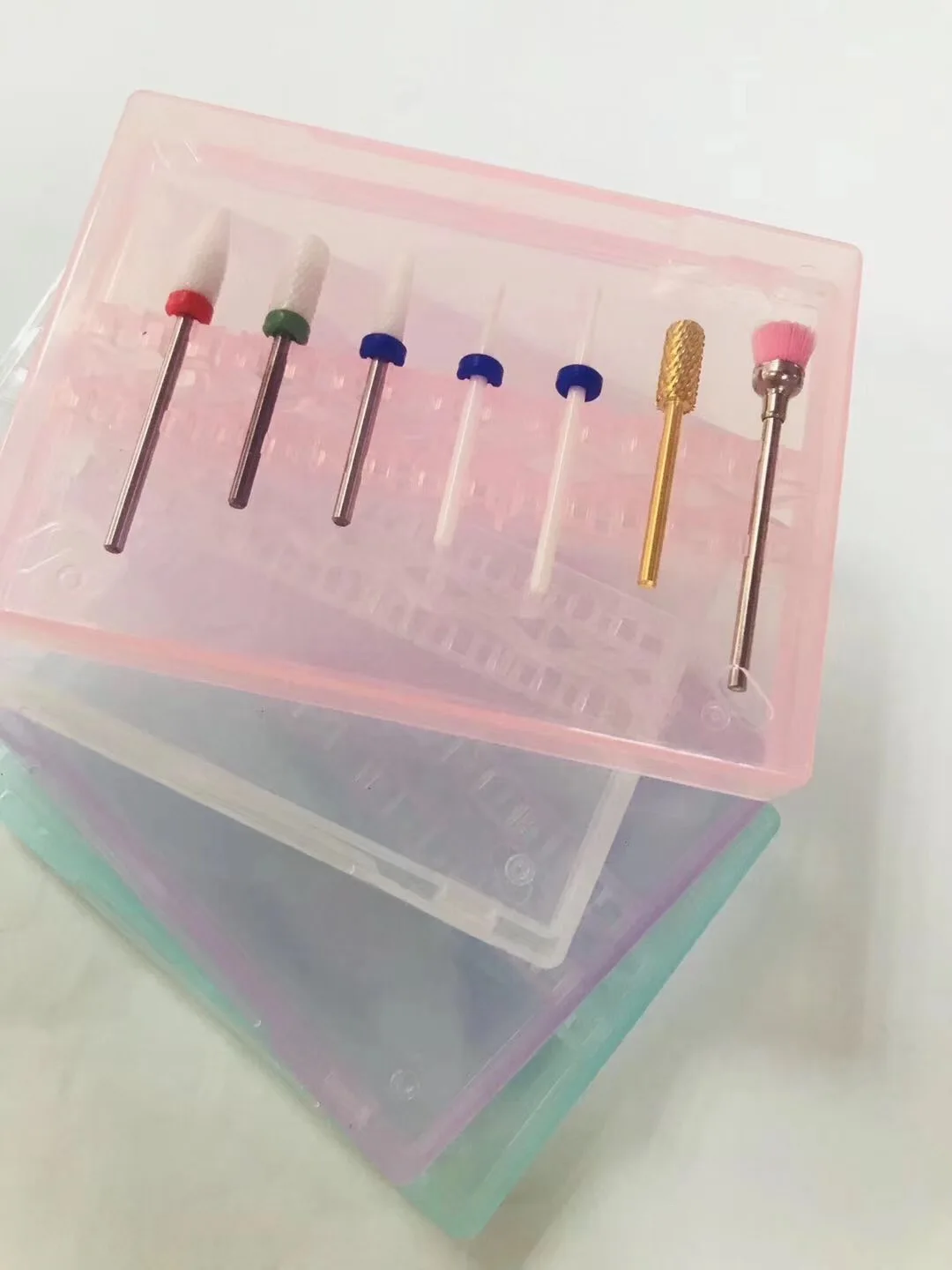 2pcs/set Nail Bits Holder (Empty Box-White)A120242 - WILSON Tungsten Carbide Nail Drill Bit Electric Manicure Drill & Accessory
2pcs/set Nail Bits Holder (Empty Box-White)A120242 - WILSON Tungsten Carbide Nail Drill Bit Electric Manicure Drill & Accessory