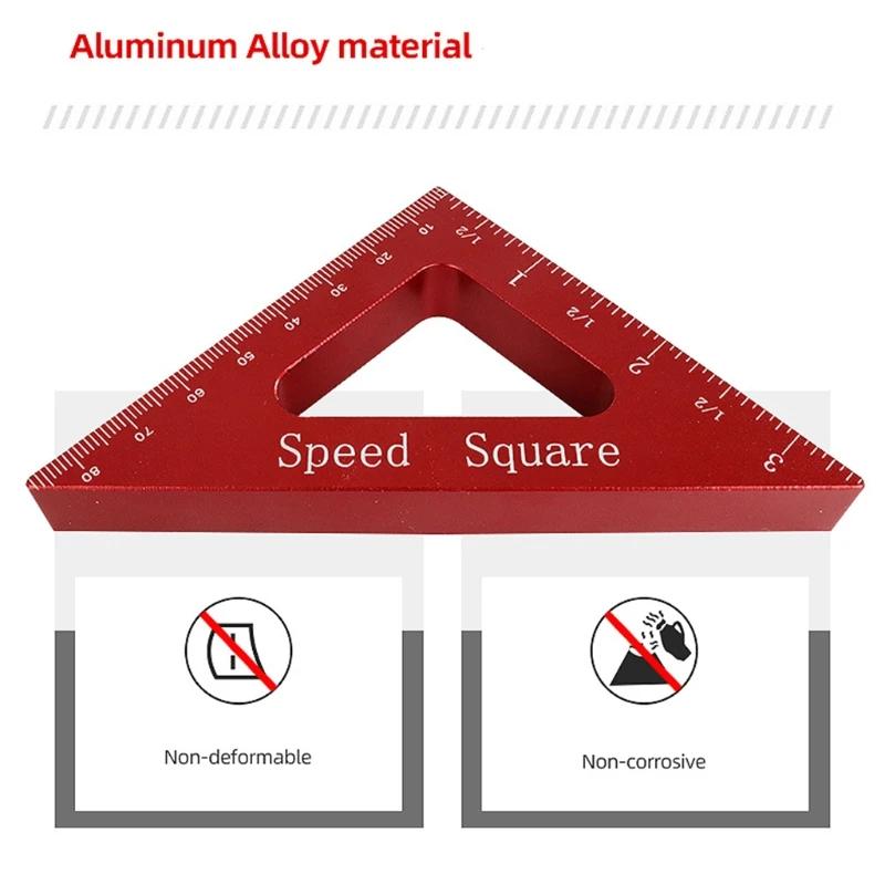 Woodworking Line Drawing Ruler Triangle Ruler Line Guide Hole Ruler Scribing Rul K92C
Woodworking Line Drawing Ruler Triangle Ruler Line Guide Hole Ruler Scribing Rul K92C