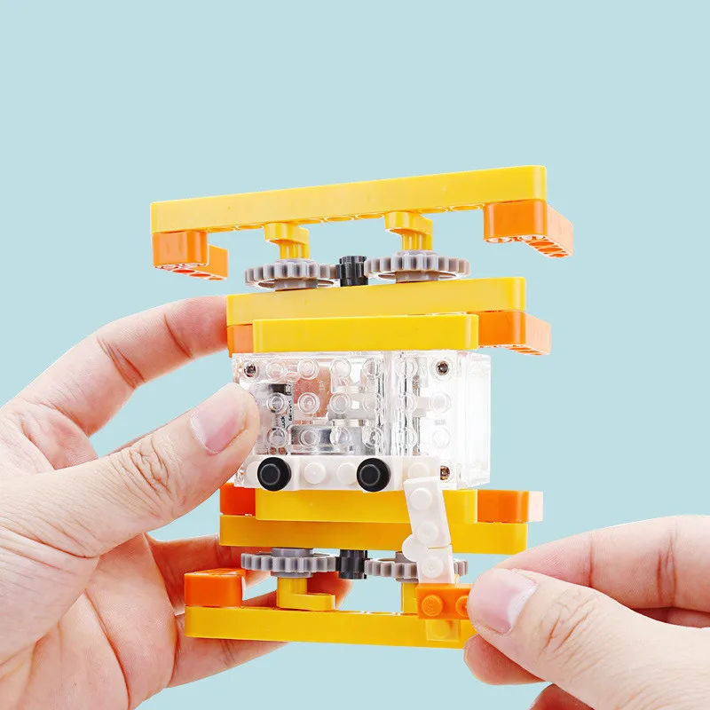 Stem assembly teaching animal Machinery Group building blocks children's wisdom DIY science education toys early education gift
Stem assembly teaching animal Machinery Group building blocks children's wisdom DIY science education toys early education gift