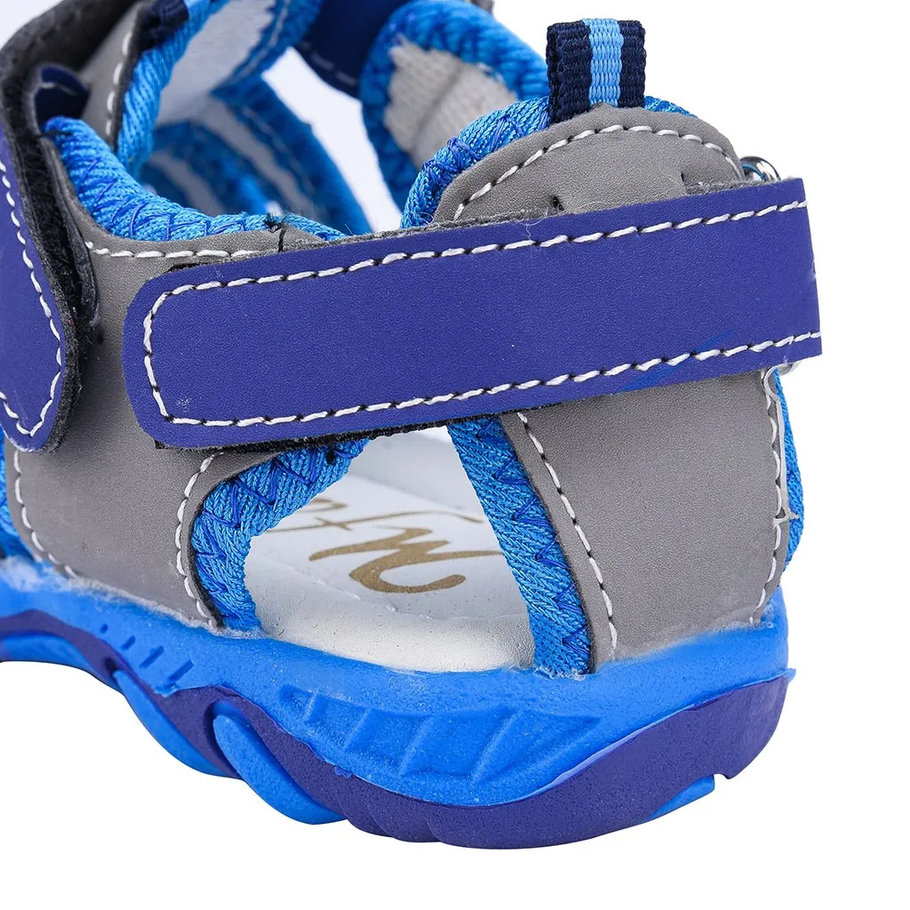 2021 New Summer Children Beach Boys Sandals Kids Shoes Closed Toe Arch Support Sport Sandals for Boys Eu Size 21-36
2021 New Summer Children Beach Boys Sandals Kids Shoes Closed Toe Arch Support Sport Sandals for Boys Eu Size 21-36