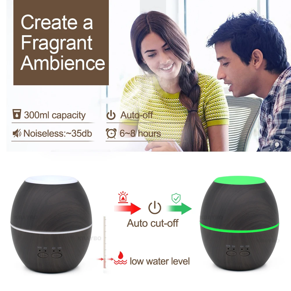300ml Air Humidifier Essential Oil Diffuser LED Lamp Aroma Lamp Aromatherapy Electric Aroma Diffuser Mist Maker for Bed Room
300ml Air Humidifier Essential Oil Diffuser LED Lamp Aroma Lamp Aromatherapy Electric Aroma Diffuser Mist Maker for Bed Room
