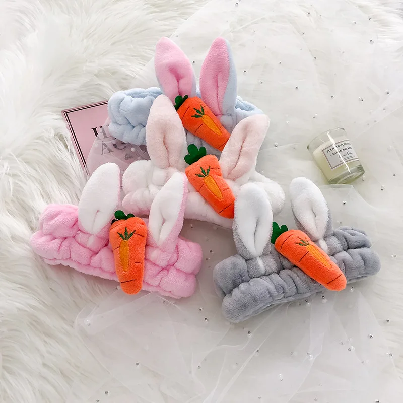 Cute Carrot Rabbit Ears Headband for Women Girls Wash Face Washing Hairband Shower Elastic Soft Turban Makeup Hair Accessories
Cute Carrot Rabbit Ears Headband for Women Girls Wash Face Washing Hairband Shower Elastic Soft Turban Makeup Hair Accessories