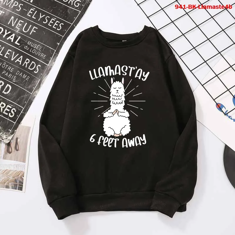 Llamaste Hoodie Autumn New Fashion Hoodies Tops Women Cartoon Sweatshirt Polluver Girls Plus Size Hip Hop Clothes Pullover
Llamaste Hoodie Autumn New Fashion Hoodies Tops Women Cartoon Sweatshirt Polluver Girls Plus Size Hip Hop Clothes Pullover