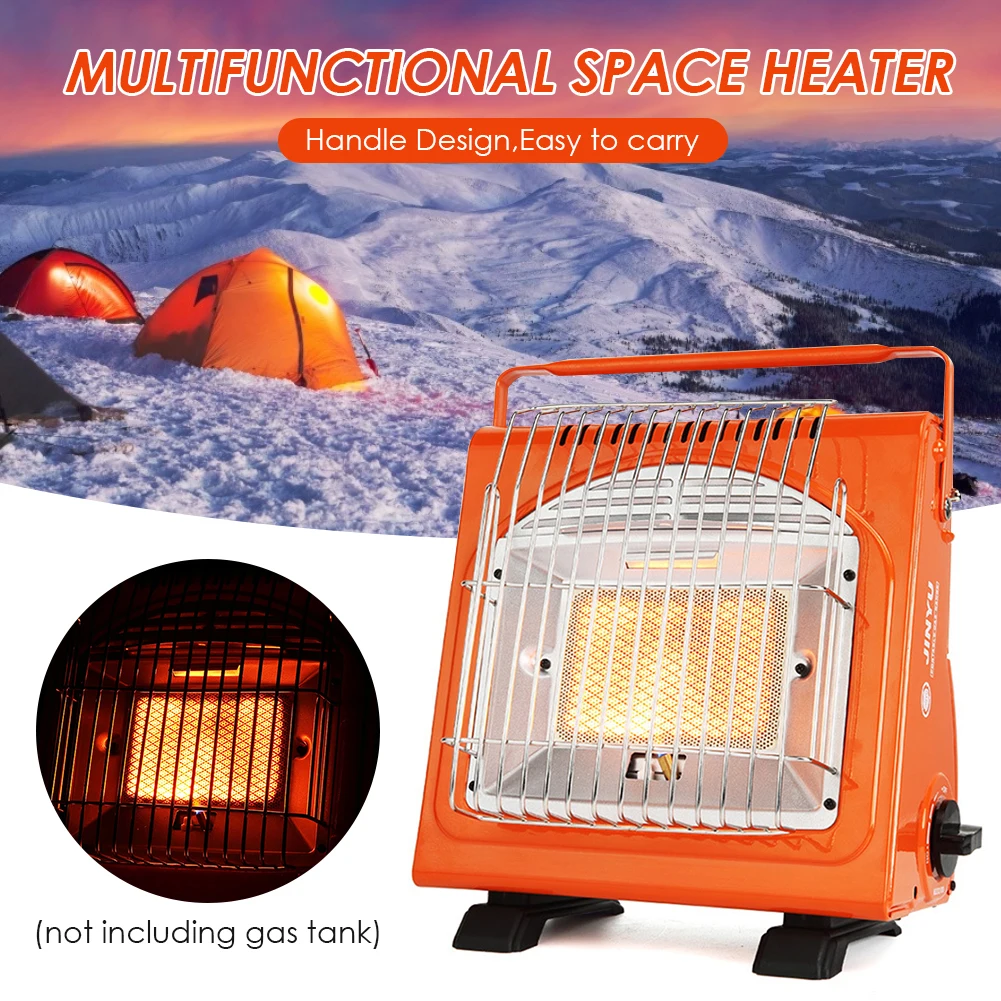 Многофункциональный портативный газовый обогреватель для кемпинга, автомобиля, сада
Многофункциональный портативный газовый обогреватель для кемпинга, автомобиля, сада