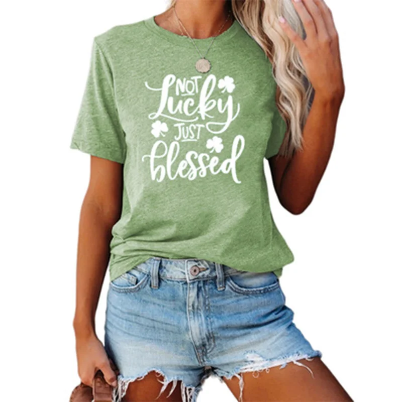 2021 spring summer hot-selling casual printed round neck short sleeve loose pullover bottoming shirt women's top T-shirt
2021 spring summer hot-selling casual printed round neck short sleeve loose pullover bottoming shirt women's top T-shirt