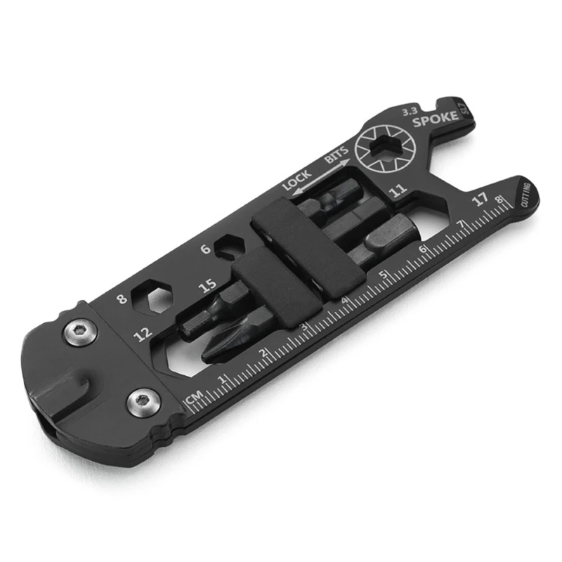 16 in 1 Multifunctional Camping Wrench Set Cycling Bike Gadget Bicycle Repair Tools Kit
16 in 1 Multifunctional Camping Wrench Set Cycling Bike Gadget Bicycle Repair Tools Kit