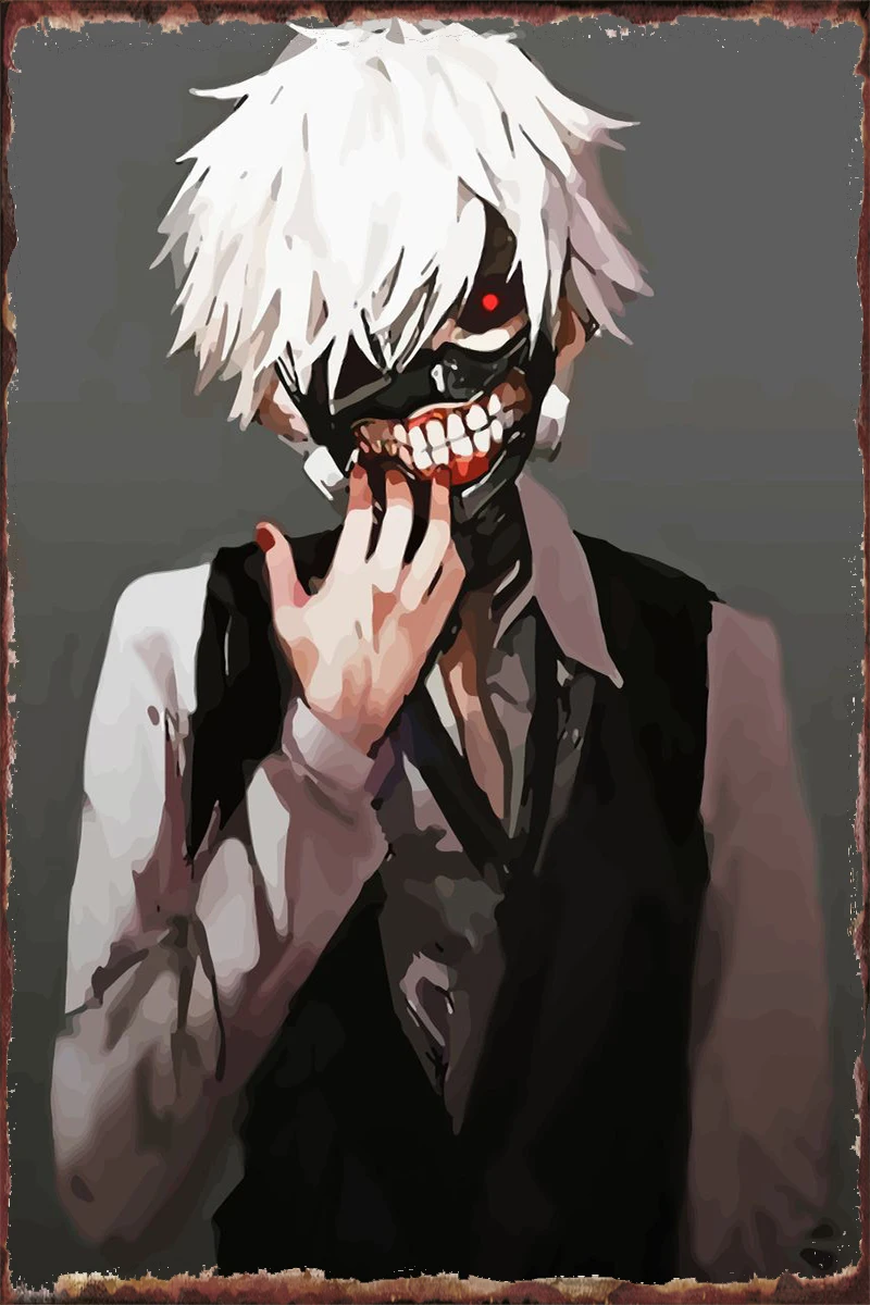 Оловянные тарелки в стиле «Токийский Гуль», декор для стен, комнат, Ретро винтажный металлический знак, жестяной знак для художественного о...
Оловянные тарелки в стиле «Токийский Гуль», декор для стен, комнат, Ретро винтажный металлический знак, жестяной знак для художественного о...