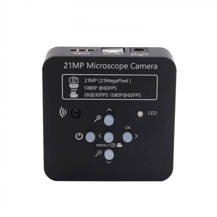 HY-1138 21MP Industrial Microscope Camera 4K Video Record 1080P with USB Output
HY-1138 21MP Industrial Microscope Camera 4K Video Record 1080P with USB Output