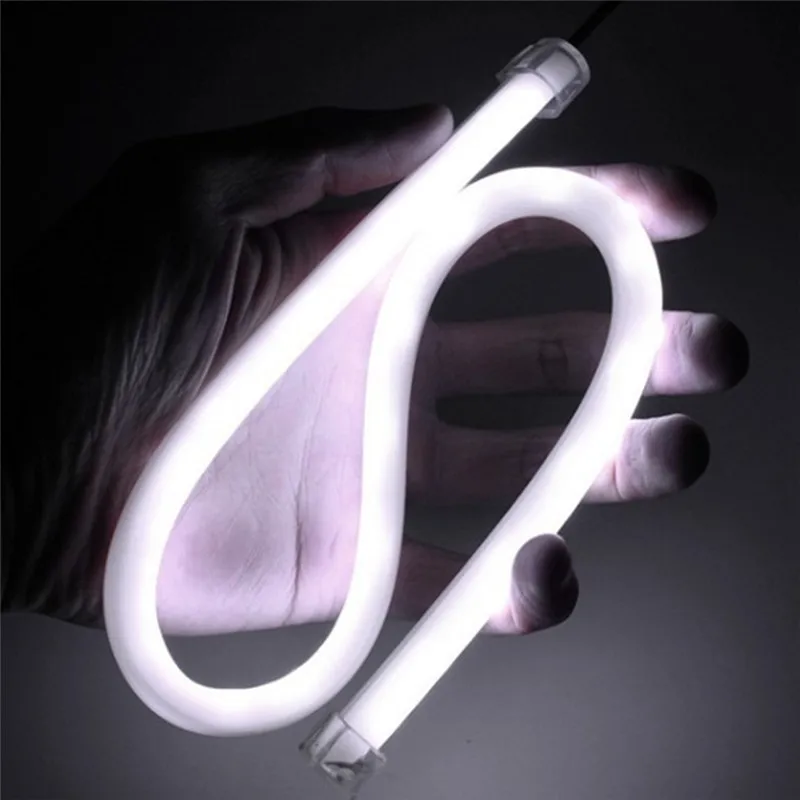 1Pc 60cm DRL Flexible LED Tube Strip Daytime Running Lights Turn Signal Angel Eyes Car Styling Singnal Lamp
1Pc 60cm DRL Flexible LED Tube Strip Daytime Running Lights Turn Signal Angel Eyes Car Styling Singnal Lamp