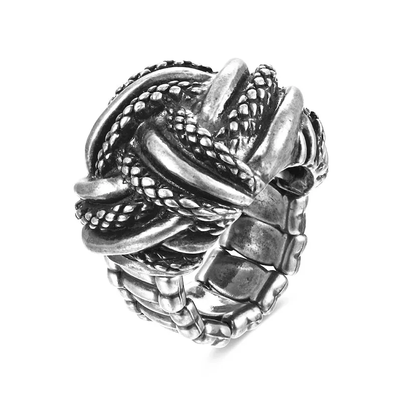 Alloy Vintage Adjustable Engagement Ring for Women Punk Stretch Unique Personalized Novelty Cocktail Jewelry for Costume Party
Alloy Vintage Adjustable Engagement Ring for Women Punk Stretch Unique Personalized Novelty Cocktail Jewelry for Costume Party