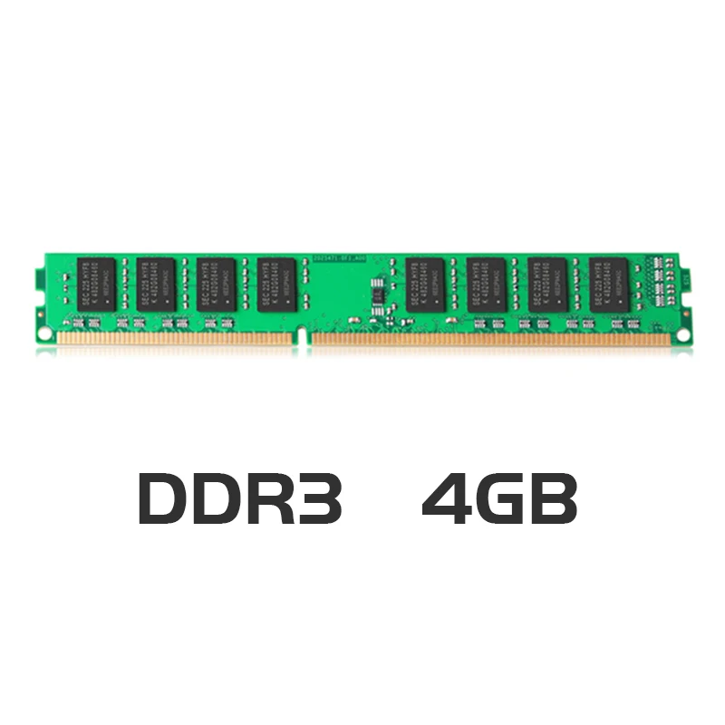 Оперативная память VEINEDA DDR3 ОЗУ 4 ГБ 8 1333 МГц PC3-12800 в для всех Intel AMD совместимая с 2 Гб