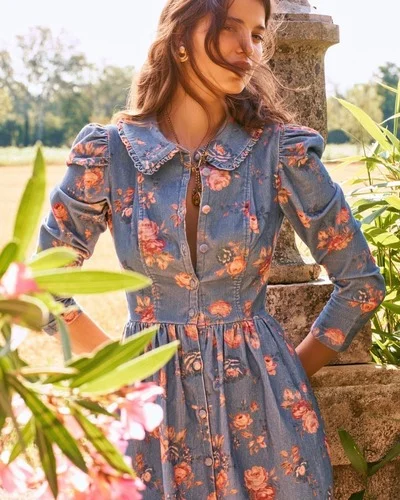 High Quality Women Print Corduroy Puff Sleeve Collect Waist Mini Dress Designer Clothes Fashion 
High Quality Women Print Corduroy Puff Sleeve Collect Waist Mini Dress Designer Clothes Fashion