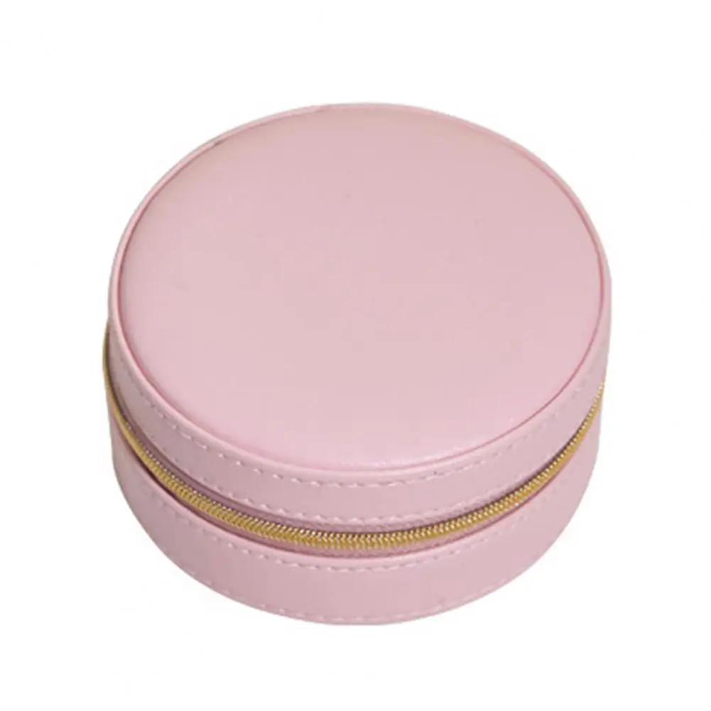 Jewelry Box Waterproof Portable Lightweight Exquisite Round Shape Jewelry Storage Holder for Women
Jewelry Box Waterproof Portable Lightweight Exquisite Round Shape Jewelry Storage Holder for Women