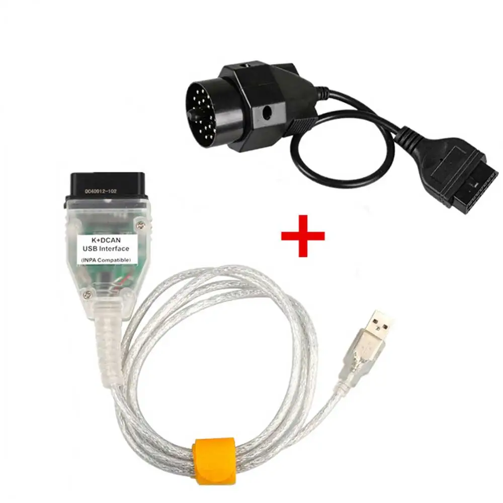 Для BMW INPA K + CAN с чипом FT232RL переключателем для DCAN USB кабель интерфейса 20PIN BMW|Кабели