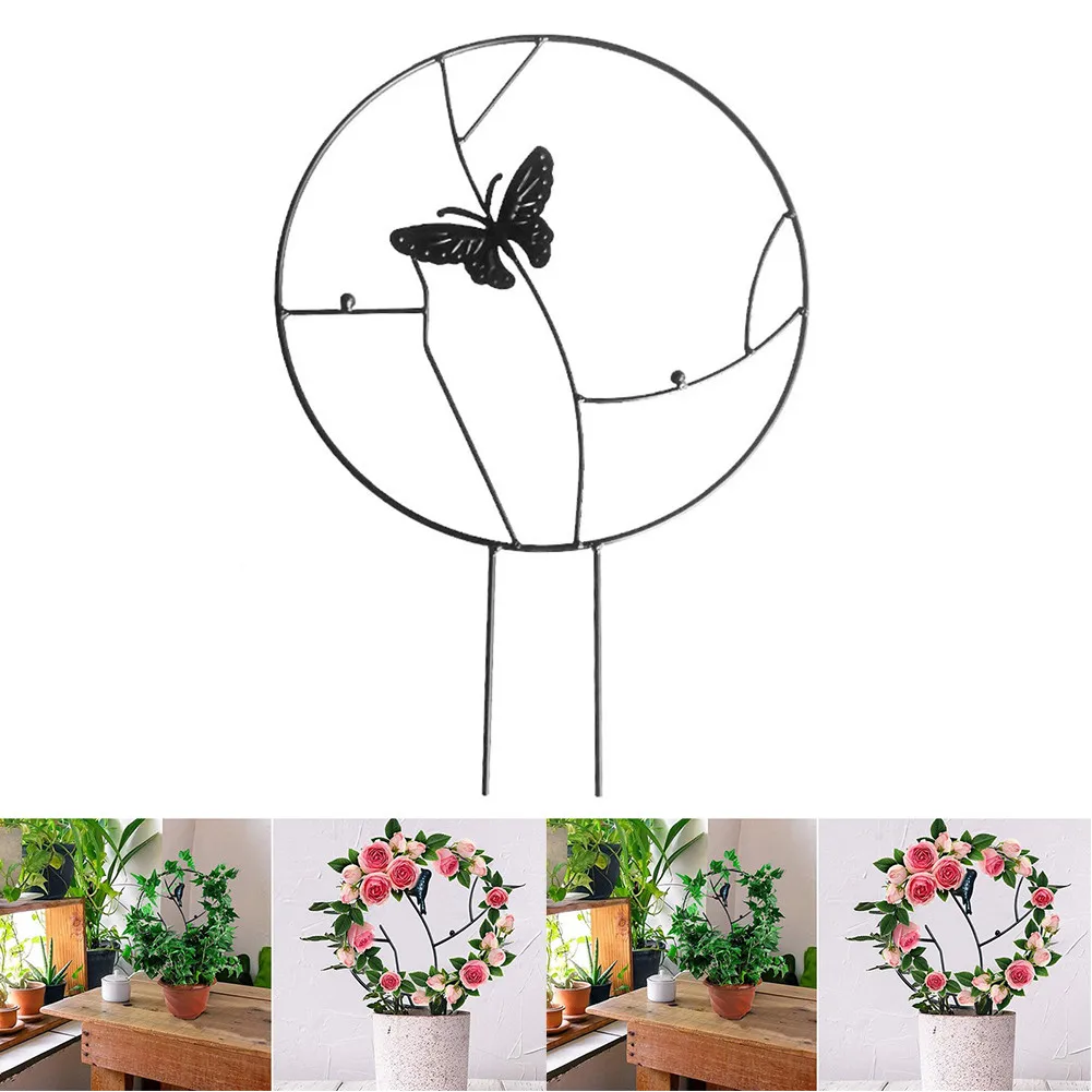 Metal Climbing Plants Support Flower Vines Climbing Trellis Potted Gardening Support Holder Stand Frame Gardening Tools
Metal Climbing Plants Support Flower Vines Climbing Trellis Potted Gardening Support Holder Stand Frame Gardening Tools