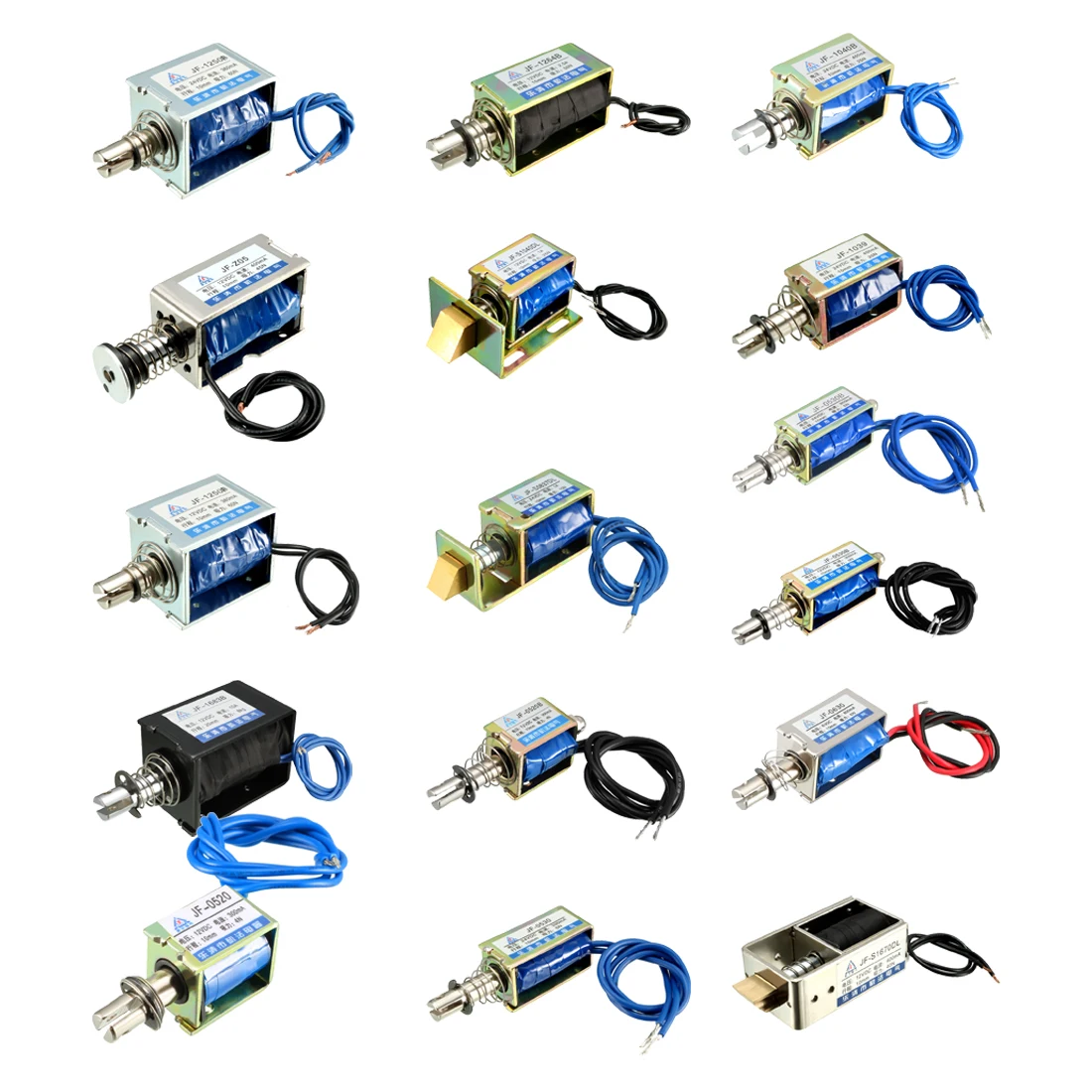 uxcell JF-Z05 DC 12V 3A 4.8W 45N 10mm Pull Push Type Linear Motion Solenoid Electromagnet
uxcell JF-Z05 DC 12V 3A 4.8W 45N 10mm Pull Push Type Linear Motion Solenoid Electromagnet