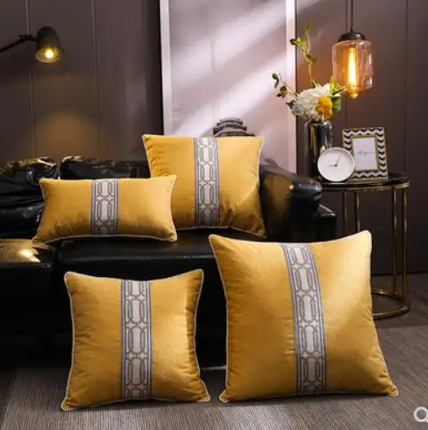 New Chinese style pillowcase sofa living room pillowcase large pillowcase 
New Chinese style pillowcase sofa living room pillowcase large pillowcase