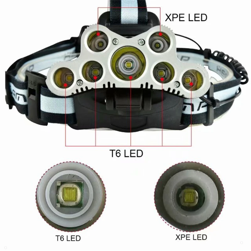 5000 5T6 + 2XPE 18650
5000 5T6 + 2XPE 18650