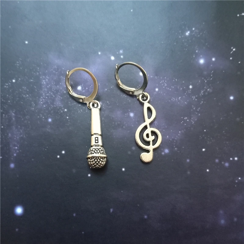 Microphone Earrings, Music Note Earrings, Music Earrings, Mismatch Dangle Earrings, Leverback Earrings, Small Hoop Earrings
Microphone Earrings, Music Note Earrings, Music Earrings, Mismatch Dangle Earrings, Leverback Earrings, Small Hoop Earrings