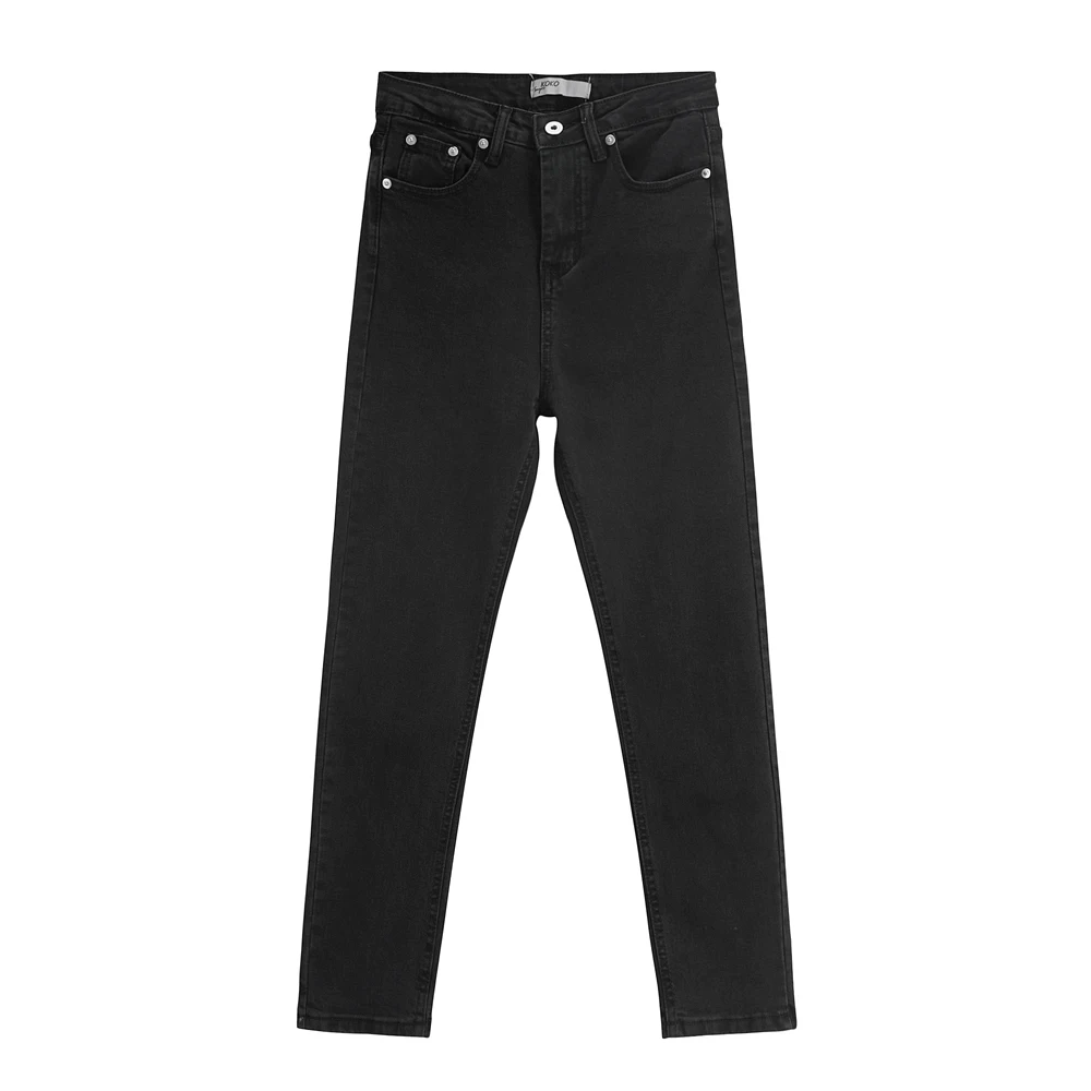 2021 Spring Straight Women Black Jeans High Waist Slim Stretch Streetwear Boyfriend Casual Mom Jeans Elegant Denim Trousers
2021 Spring Straight Women Black Jeans High Waist Slim Stretch Streetwear Boyfriend Casual Mom Jeans Elegant Denim Trousers