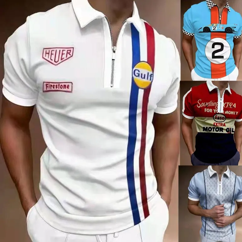 2021 New Summer Men's Polo Shirt Stitching Color Print Polo Shirts Brand Men Short-Sleeved Tees Shirt Man U.S Size S-3XL
2021 New Summer Men's Polo Shirt Stitching Color Print Polo Shirts Brand Men Short-Sleeved Tees Shirt Man U.S Size S-3XL