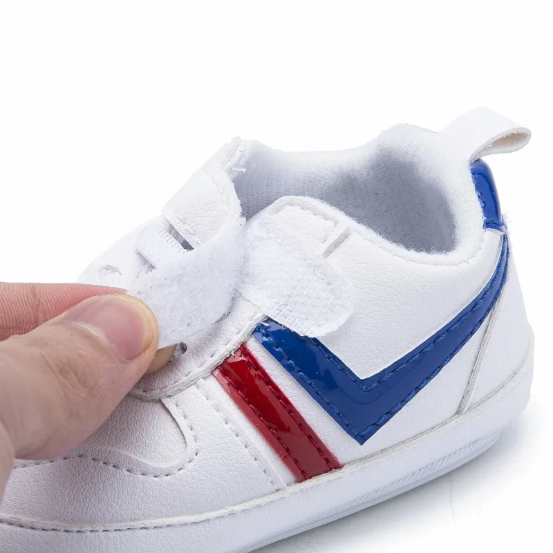 New Baby Shoes Pu Leather Shoes Sports Sneakers Newborn Baby Boys Girls Stripe Pattern Shoes Infant Toddler Soft Anti-slip Shoes
New Baby Shoes Pu Leather Shoes Sports Sneakers Newborn Baby Boys Girls Stripe Pattern Shoes Infant Toddler Soft Anti-slip Shoes
