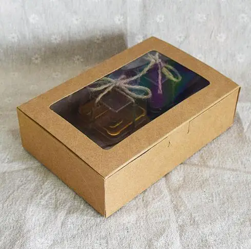 20PCS 18x12x5cm Brown Kraft Paper Box With Window Gift Box Macaron Box Carton Box Packaging For Cookie
20PCS 18x12x5cm Brown Kraft Paper Box With Window Gift Box Macaron Box Carton Box Packaging For Cookie