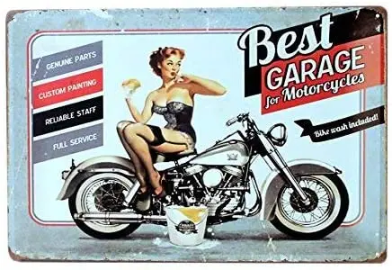 Wall Decor Tin Signs,Vintage Retro Best Garage Decorative Metal Sign for Home,Pub,Cafe and Hotel TIN Sign 7.8X11.8 INCH
Wall Decor Tin Signs,Vintage Retro Best Garage Decorative Metal Sign for Home,Pub,Cafe and Hotel TIN Sign 7.8X11.8 INCH