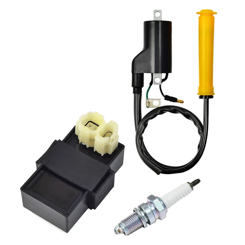 Комплект свечей зажигания катушки зажигания CDI для Honda TRX400EX Sportrax 400 2X4 1999-2004 ATV 30500-HN1-003
Комплект свечей зажигания катушки зажигания CDI для Honda TRX400EX Sportrax 400 2X4 1999-2004 ATV 30500-HN1-003