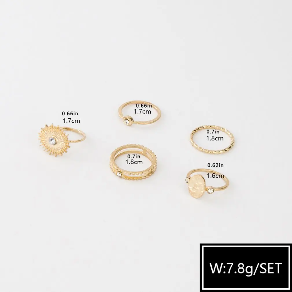 Boho Vintage Gold Star Knuckle Rings For Women BOHO Crystal Star Crescent Geometric Female Finger Rings Set Jewelry 2020 Hot
Boho Vintage Gold Star Knuckle Rings For Women BOHO Crystal Star Crescent Geometric Female Finger Rings Set Jewelry 2020 Hot