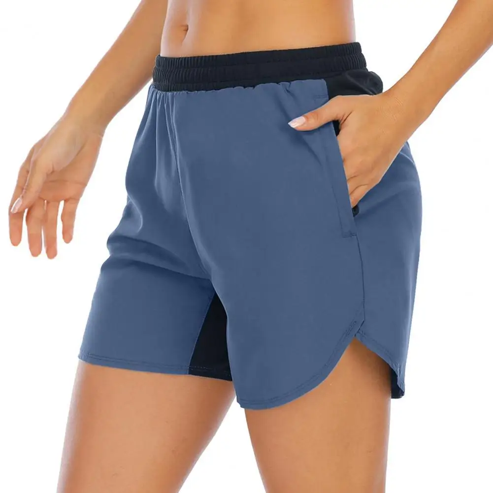 Summer Leisure Breathable Shorts Loose Quick Dry Women Pockets Elastic Sports Shorts for Fitness Pants
Summer Leisure Breathable Shorts Loose Quick Dry Women Pockets Elastic Sports Shorts for Fitness Pants