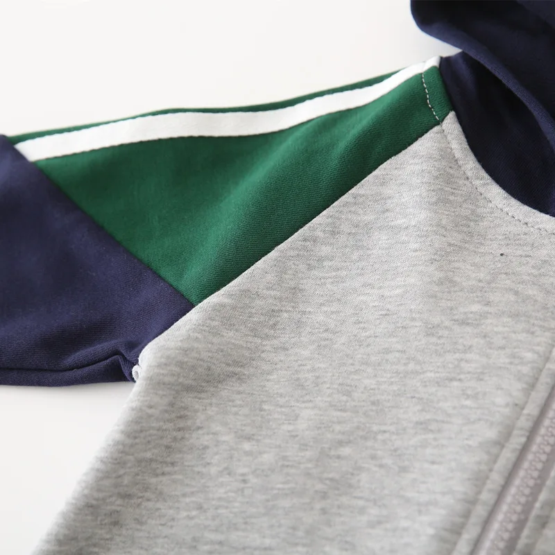 New 2020 Spring Autumn Kids Boys Jackets Fashion Color Patchwork Hooded Zipper Coat Children Windbreaker Sports Jacket
New 2020 Spring Autumn Kids Boys Jackets Fashion Color Patchwork Hooded Zipper Coat Children Windbreaker Sports Jacket