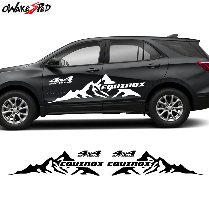 2PCS Car Both Side Decor Sticker Auto Body Sport Mountain Graphics Vinyl Decals For Chevrolet Equinox Accessories
2PCS Car Both Side Decor Sticker Auto Body Sport Mountain Graphics Vinyl Decals For Chevrolet Equinox Accessories