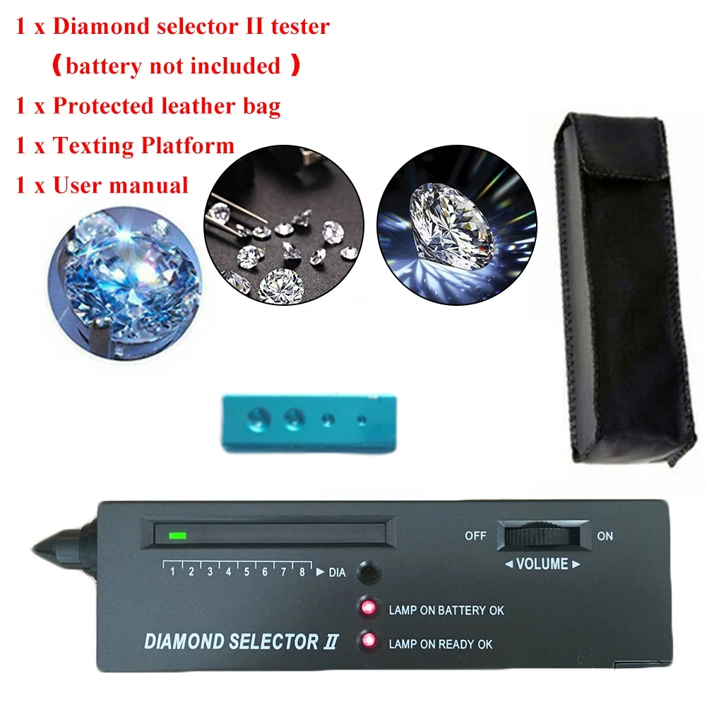 Diamond And Gemstone Test Kit, LED Indicator, Portable Digital Electronic Tester, Accurate And Reliable Jewelry Selection Tool
Diamond And Gemstone Test Kit, LED Indicator, Portable Digital Electronic Tester, Accurate And Reliable Jewelry Selection Tool