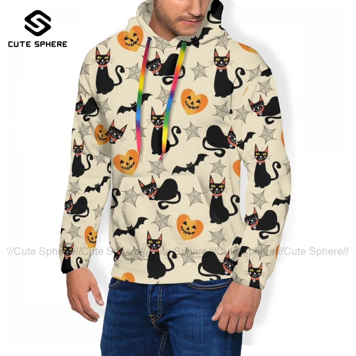 Halloween Hoodie Loose Winter Hoodies Long Cool Polyester Pullover Hoodie Mens Over Size 
Halloween Hoodie Loose Winter Hoodies Long Cool Polyester Pullover Hoodie Mens Over Size