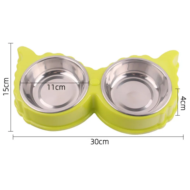 New Cute Cartoon Sheep Pet Double Bowl Double Pet Bowl Dog Food Feeder Stainless Steel Pet Drinker Dog Accessories Dog Supplies 
New Cute Cartoon Sheep Pet Double Bowl Double Pet Bowl Dog Food Feeder Stainless Steel Pet Drinker Dog Accessories Dog Supplies