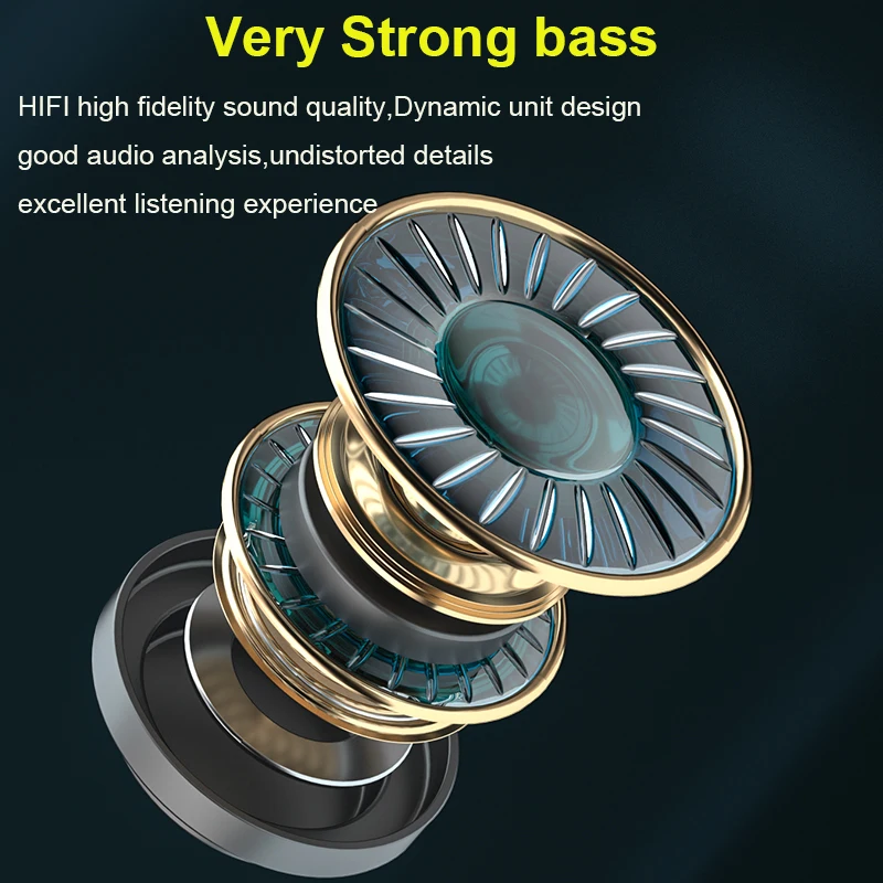 TWS Wireless Earphones 2000Mah Charging Case Bluetooth 5.1 Headphone HD Mirror Display IPX7 waterproof Earbuds Stereo For Phone
TWS Wireless Earphones 2000Mah Charging Case Bluetooth 5.1 Headphone HD Mirror Display IPX7 waterproof Earbuds Stereo For Phone