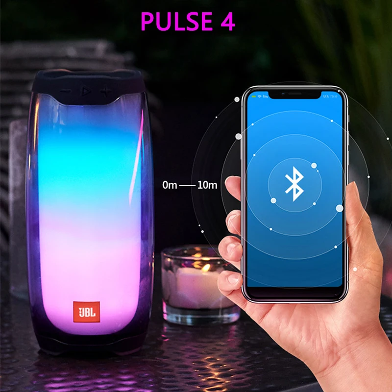 JBL Pulse 4 Bluetooth-динамик со светодиодсветильник кой сабвуфер динамик