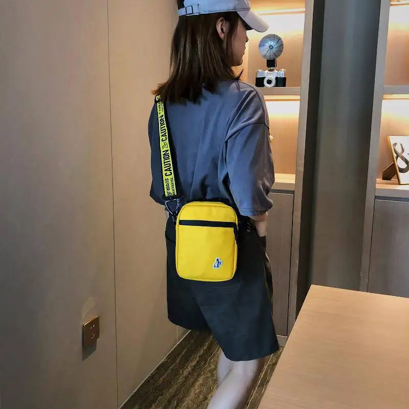 2020 New Style Canvas Bag Japanese Fashion Lettered Ultra-Fire Shoulder Bag Women's Messenger Bag Broadband Square Sling Bag
2020 New Style Canvas Bag Japanese Fashion Lettered Ultra-Fire Shoulder Bag Women's Messenger Bag Broadband Square Sling Bag