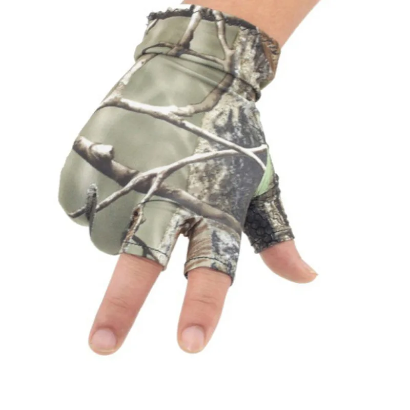 Outdoor Quick-drying Non-slip Fishing Gloves Three Fingers Camouflage Fabric Outdoor Gloves with Non-slip Rubber
Outdoor Quick-drying Non-slip Fishing Gloves Three Fingers Camouflage Fabric Outdoor Gloves with Non-slip Rubber
