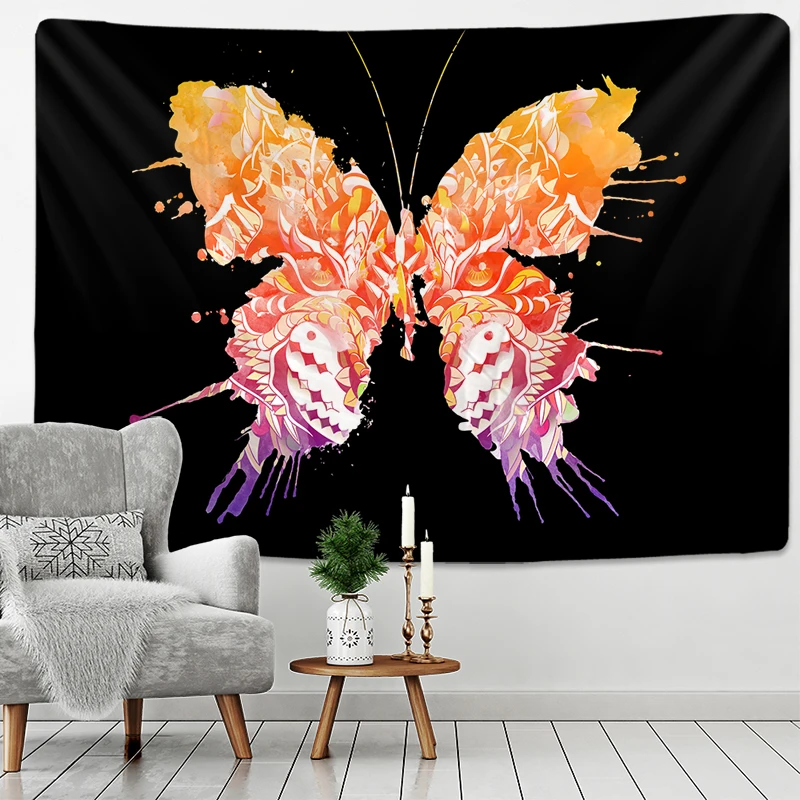 Color Butterfly Tapestry INS Tapestry Indian Elephant Boho Decor Background Wall Cloth Tapestries
Color Butterfly Tapestry INS Tapestry Indian Elephant Boho Decor Background Wall Cloth Tapestries