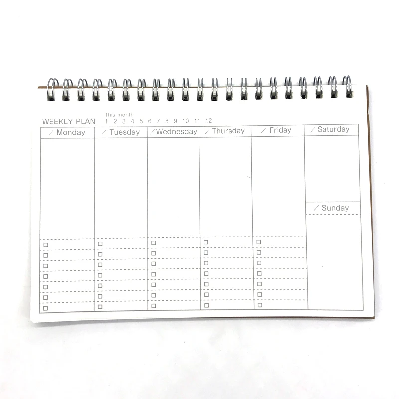 Diary Weekly Planner Notebook Caderno Agenda 2020 2019 Libretas Note Book Kraft Paper Notebooks Agendas Filofax a5 Spiral
Diary Weekly Planner Notebook Caderno Agenda 2020 2019 Libretas Note Book Kraft Paper Notebooks Agendas Filofax a5 Spiral