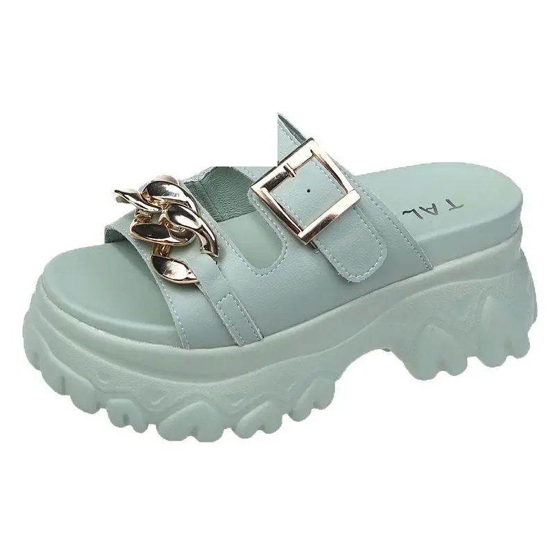 Female Shoes House Slippers Platform Women Heels Rivet Slides Fashion 2021 Summer High Flat Luxury PU Female Shoes Slippers Casu
Female Shoes House Slippers Platform Women Heels Rivet Slides Fashion 2021 Summer High Flat Luxury PU Female Shoes Slippers Casu