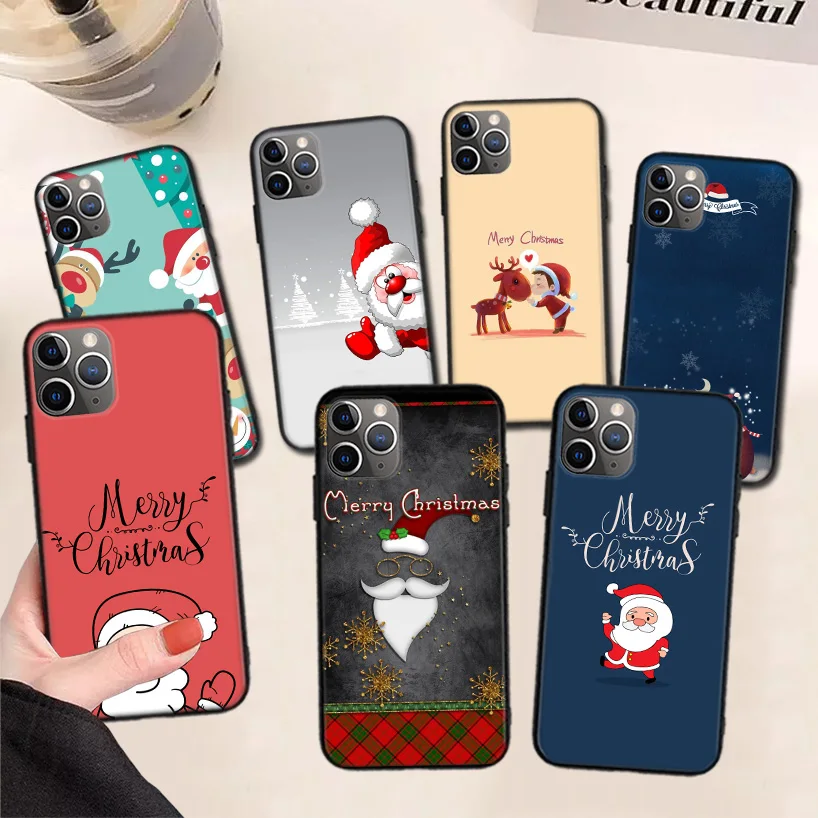 Merry Christmas Santa Phone Case For iPhone 11 12 13 Pro Max XS Max XR X 7 8 6 6S Plus 13 Mini SE 2020 Back Cover Coque Funda
Merry Christmas Santa Phone Case For iPhone 11 12 13 Pro Max XS Max XR X 7 8 6 6S Plus 13 Mini SE 2020 Back Cover Coque Funda
